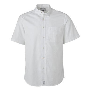 Pure Cotton Oxford Short Sleeve Work Shirt White / S - High Grade Shirts