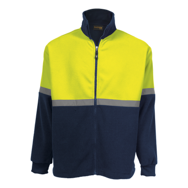 Quarry Fleece  Navy/Safety Yellow / XS / Regular - 