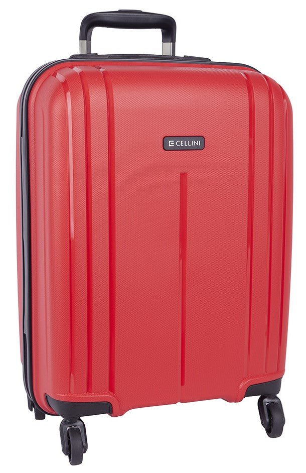 Qwest 540mm 4 Wheel Carry On Bag | Red-Suitcases