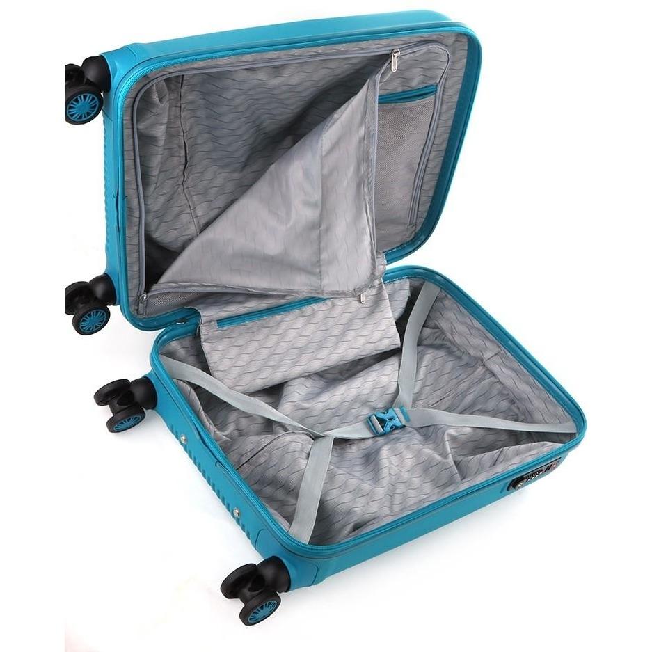 Rapido 54cm Cabin Spinner Blue-Suitcases