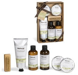 Ryis Peppermint & Rosemary Bath Gift Set-Natural-NT