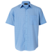 Saddle Stitch Lounge Short Sleeve Sky Blue/White / SML / Last Buy - Shirts-Corporate