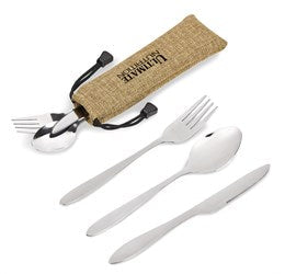 Kooshty Safari Cutlery Set-Black-BL