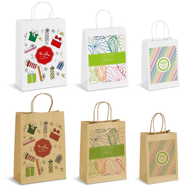 Sample Pack - Branded Custom Gift Bags-