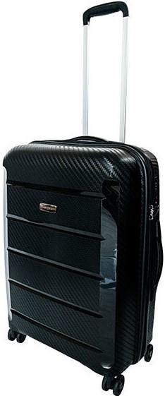 Sapphire 60cm Medium Roller Case | Black-Suitcases