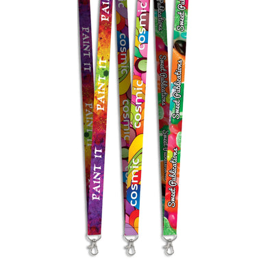 Satin Lanyard With Snap Clip (Double-Sided)