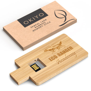 Okiyo Sempai Bamboo Memory Stick - 16GB-16GB-Natural-NT