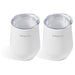 Serendipio Madison Cup Duo Set-Solid White-SW