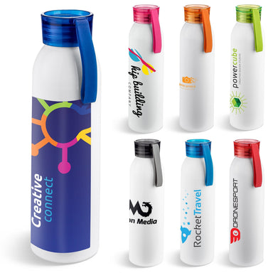 Serendipity Water Bottle - 650ml-Water Bottles-Solid White-SW