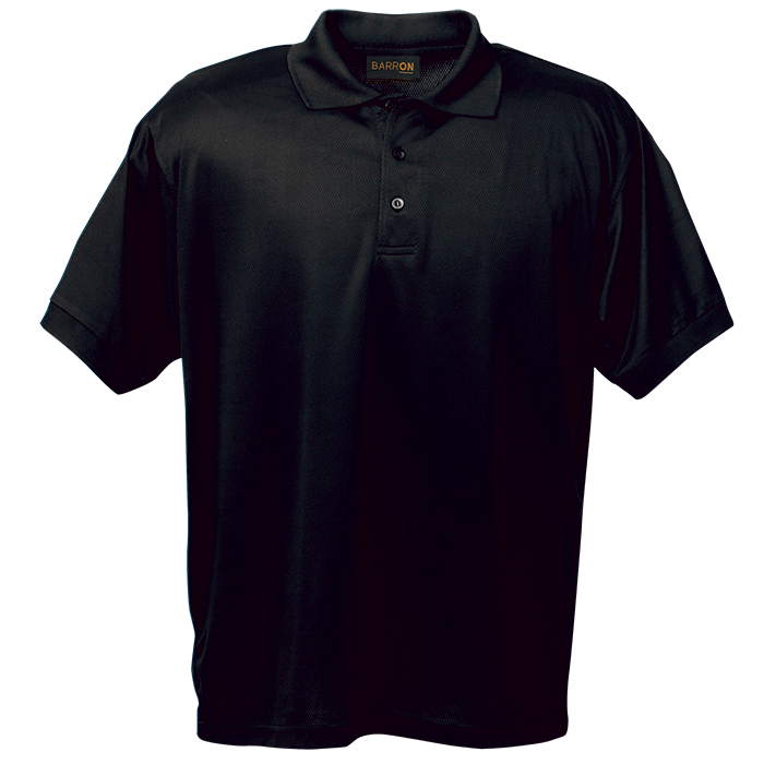 Sheer E-dri Golfer Black / SML / Regular - Golf Shirts