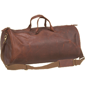 Short Leather Safari Duffel Bag - Bags