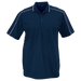 Shoulder Stripe Golfer Navy / 3XL / Regular - Golf Shirts