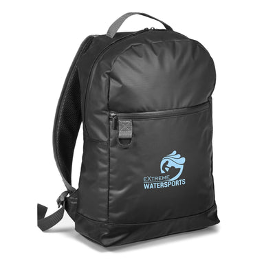 Sierra Water-Resistant Backpack-Backpacks-Black-BL