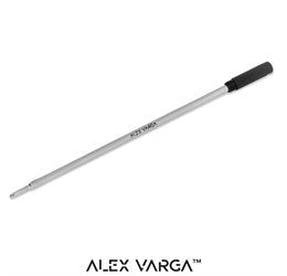 Alex Varga Slim Twist Ball Pen Refill-Pens-Black-BL
