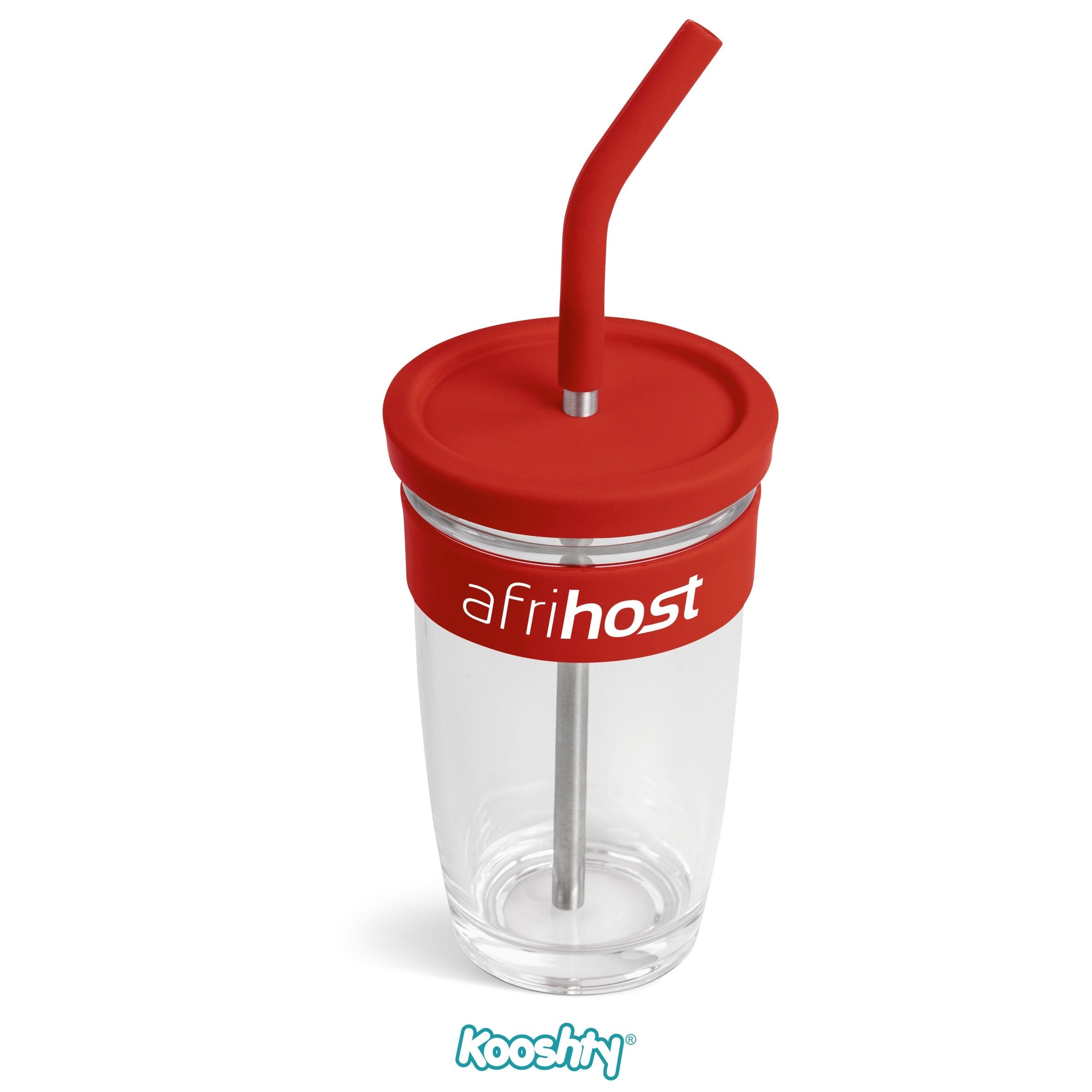 Slurp Kup & Straw - 480ML Red / R