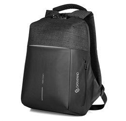 Swiss Cougar Smart Anti-Theft Tech Backpack-Backpacks-Black-BL