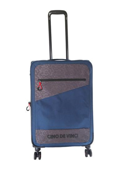 Sonic Leggero 60cm Medium Trolley | Blue-Suitcases