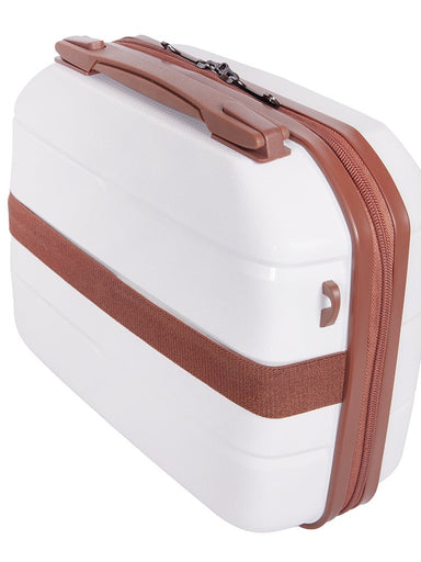 Spinn Beauty Case | White-Suitcases