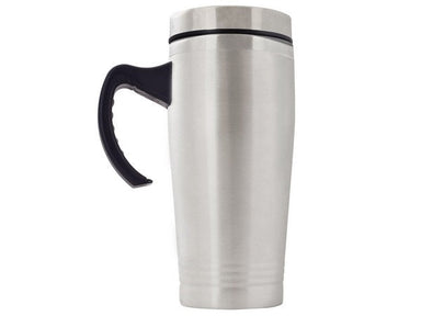 Stainless Steel Double Wall Thermal Mug Silver - Mugs