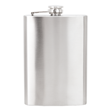 BW7679 - Hip Flask - 304 Stainless Steel Silver / STD / Regular - Drinkware