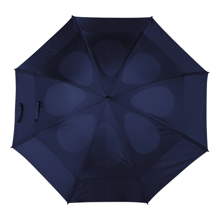 BR4089 - Storm Proof Vented Umbrella Navy / STD / Regular - 
