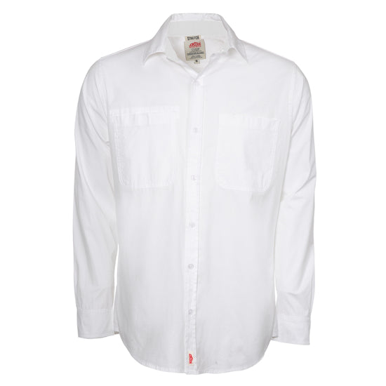 Stretch Long Sleeve Work Shirt White / S - High Grade Shirts