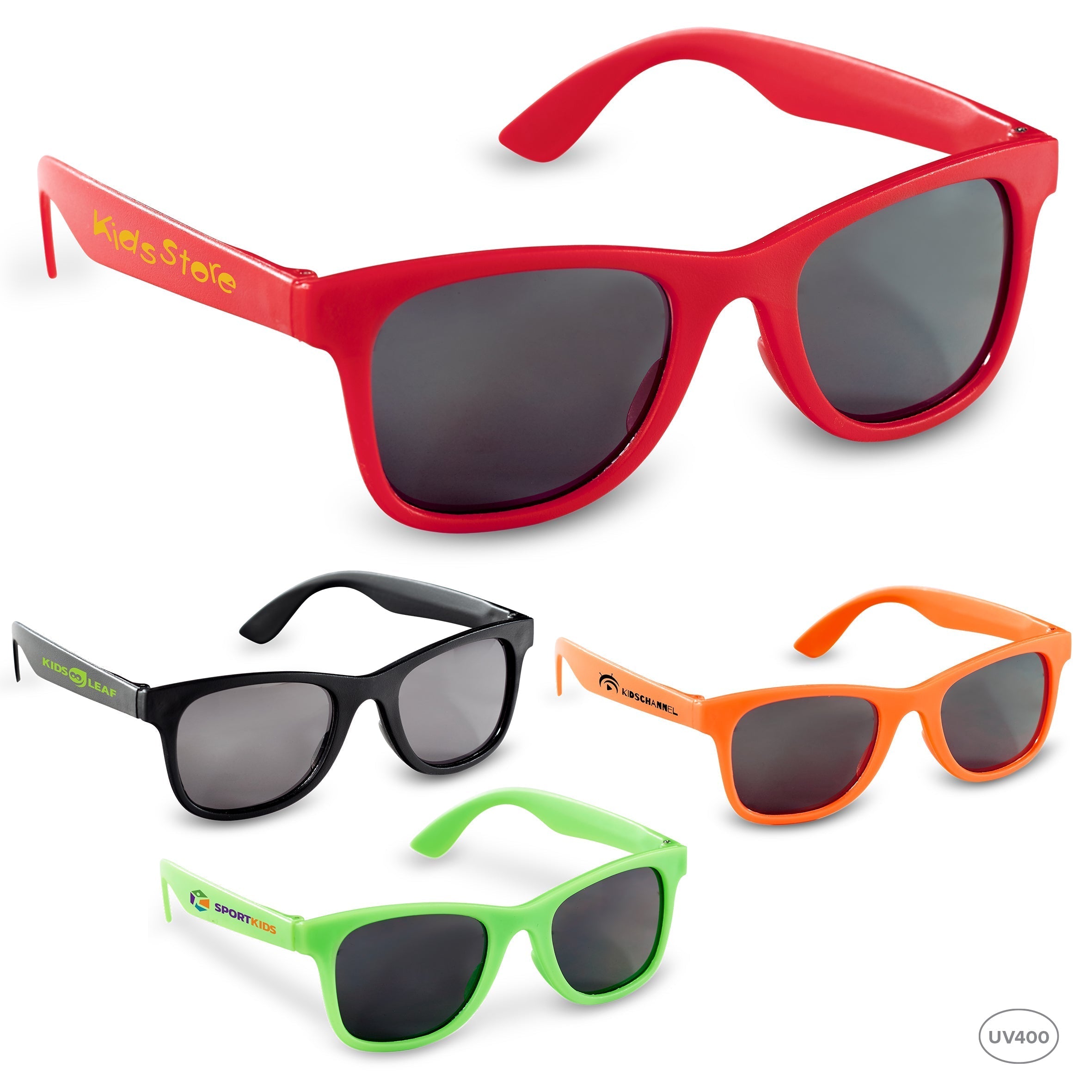 Stylo Kiddies Sunglasses-Orange-O