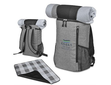 Summertide Backpack Cooler & Picnic Blanket Grey / GY