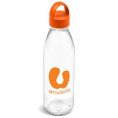 Swing Glass Water Bottle - 650ml Orange / O