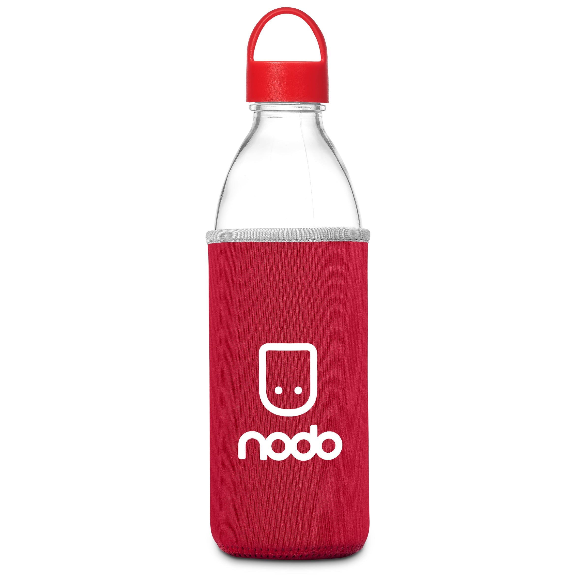Big Swing Neo Glass Water Bottle – 850ml Red / R