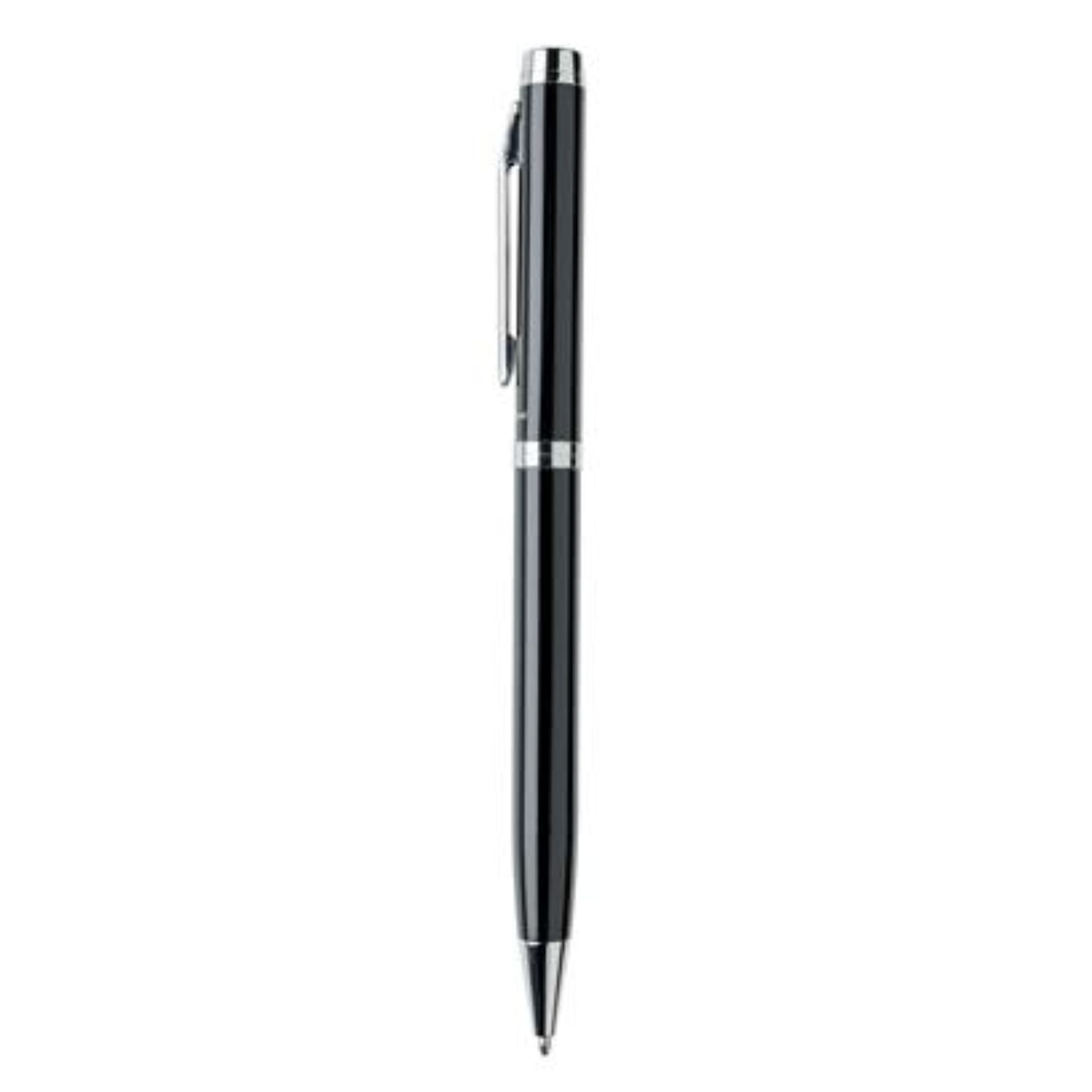 Black and silver pen
