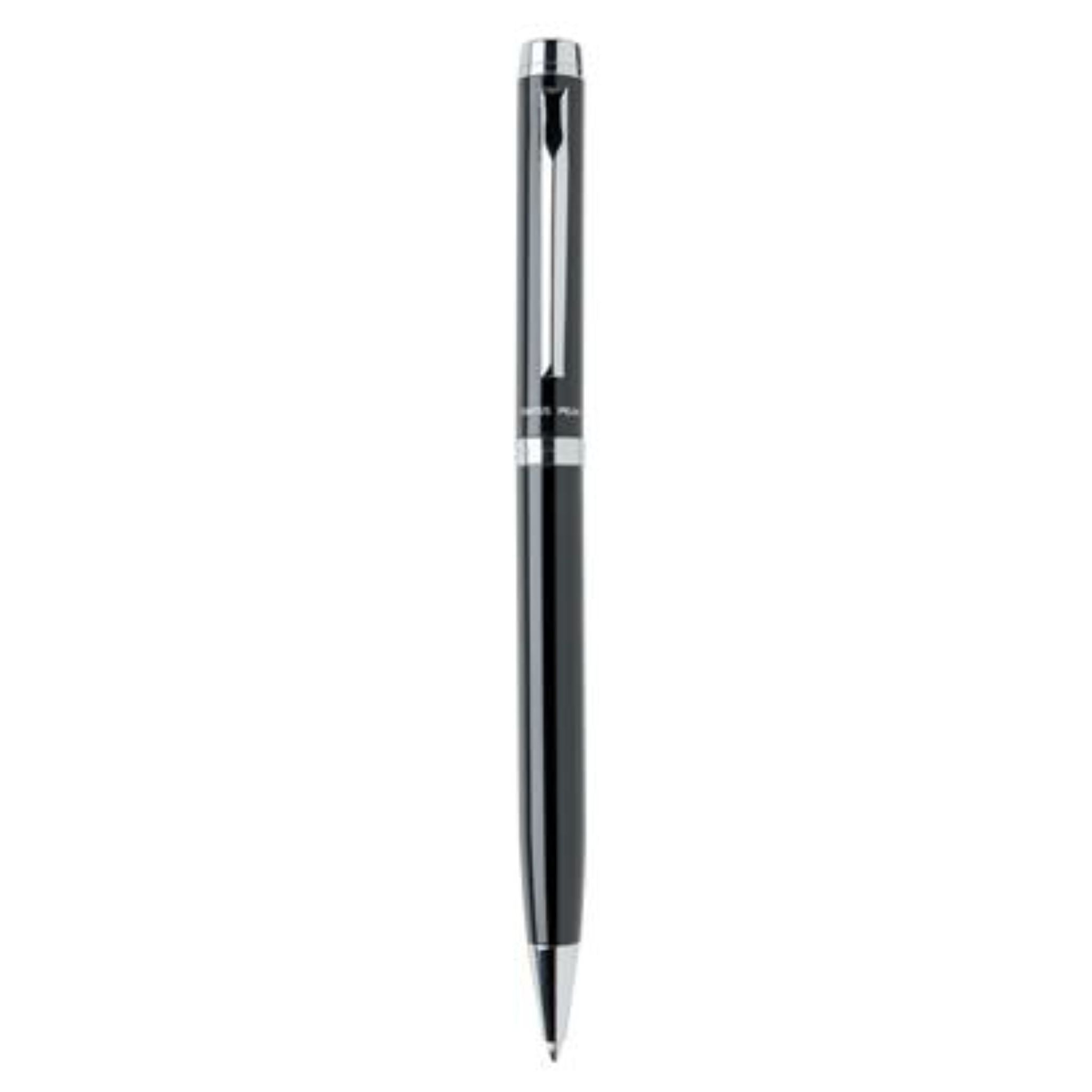 Black and silver pen