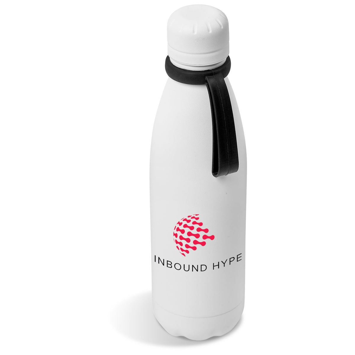 Hype Gym Black Stainless Steel Water Bottle