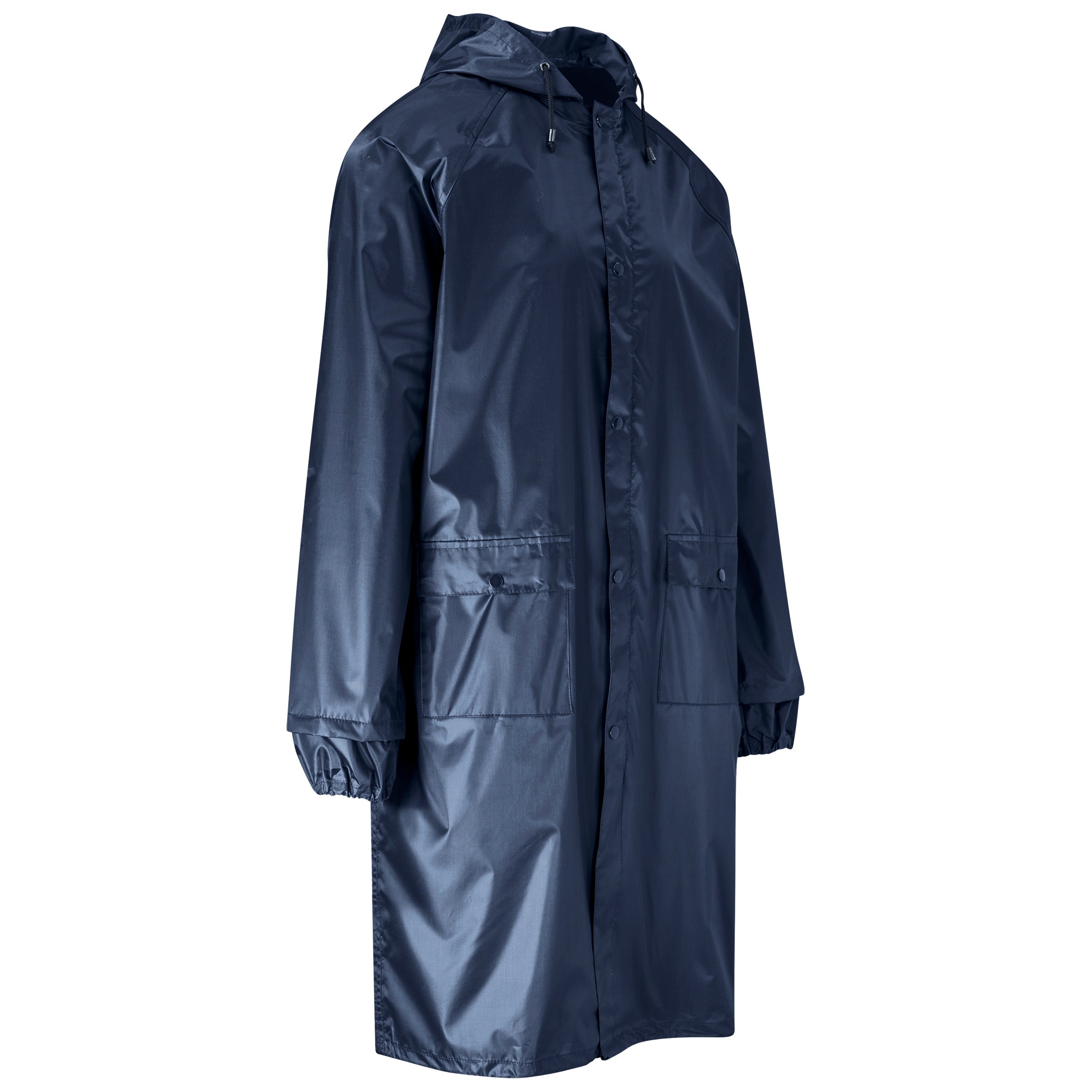 Thunder Polyester and PVC Raincoat Rainsuit 2XL / Navy / N
