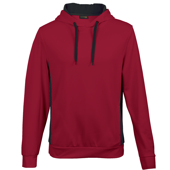 Track Hooded Sweater  Red/Black / XS / Regular - 