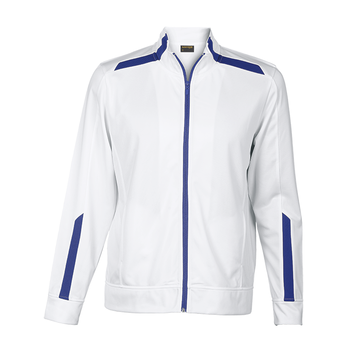 Traction Jacket White/Royal / XS / Regular - Sweaters
