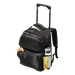 Trolley Backpack with Two Front Zippered Pockets Black / STD / Last Buy - Bags on Wheels