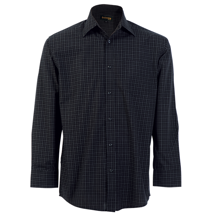 Union Lounge Long Sleeve Black / SML / Last Buy - Shirts-Corporate