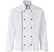 Unisex Long Sleeve Dijon Chef Jacket-Chef's Jackets-2XL-White-W