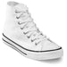 Unisex Retro High Top Canvas Sneaker-Shoes-2-White-W