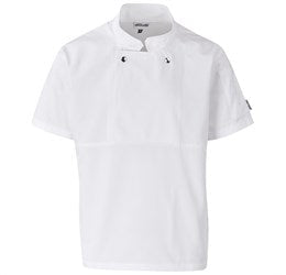 Unisex Short Sleeve Cannes Utility Top-L-White-W