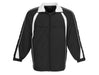 Unisex Splice Track Top - Black White Only-