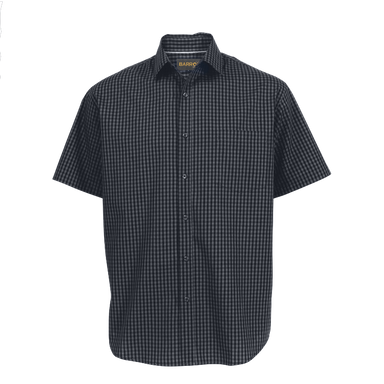 Unity Check Lounge Short Sleeve  Black / SML / Last 