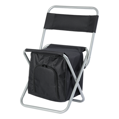 BR0037 - Birdseye Picnic Chair Cooler Black / STD / Regular 