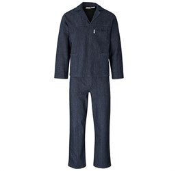 Vintage 100% Cotton Denim Conti Suit-32-Dark Blue-DB