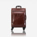 Winchester Authentic Leather Cabin Trolley Brown-Suitcases