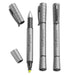 Writebrite Pen & Highlighter-Gun Metal-GM