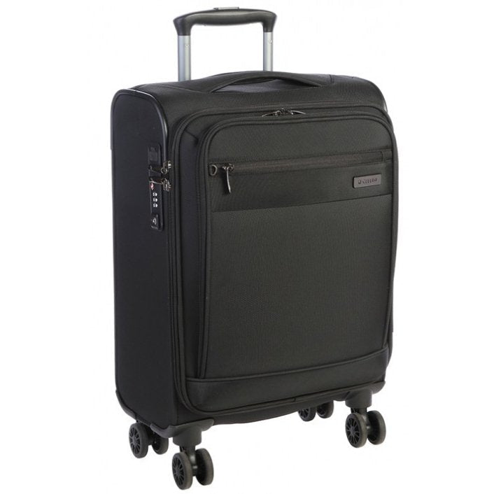 Xpress 53cm Carry On with Scanstop & USB port Blue-Suitcases