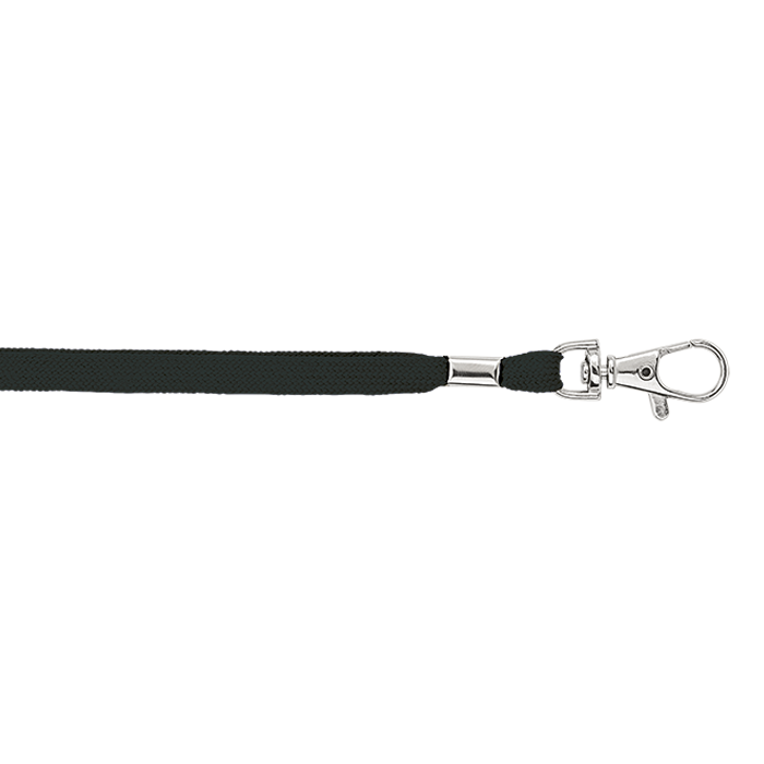 BK0012 - Woven Lanyard With Metal Clip