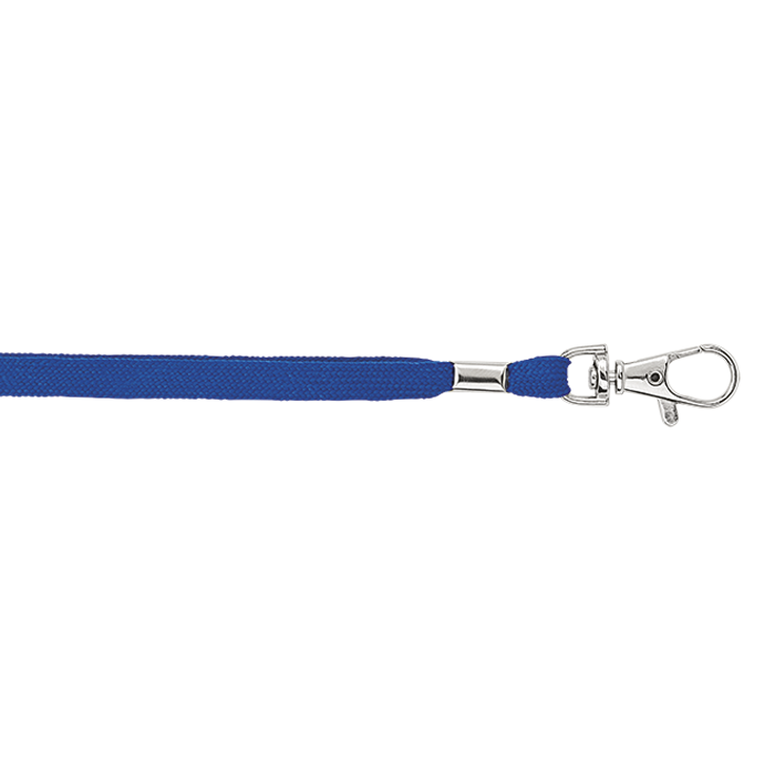 BK0012 - Woven Lanyard With Metal Clip